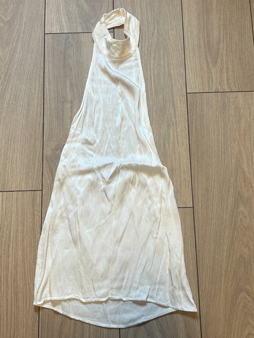 Sndys Everyday (Revolve) White Halter Backless Dress